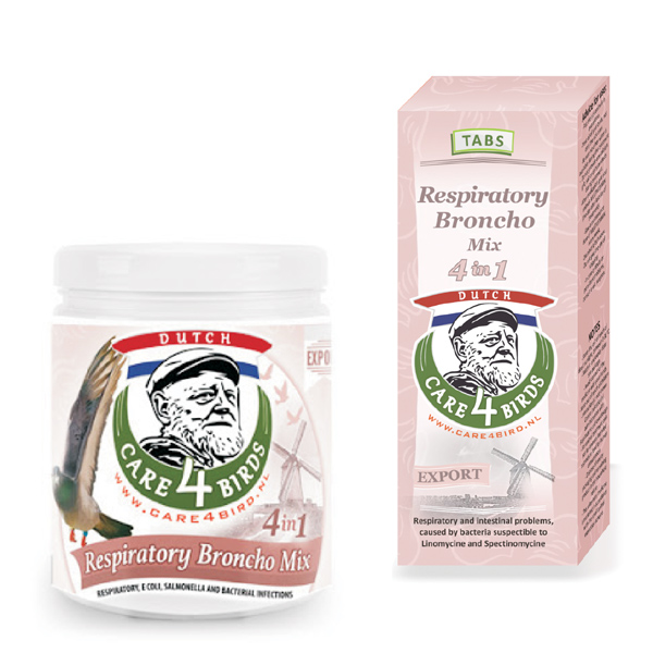 CARE 4 BIRDS RESPIRATORY BRONCHO MIX Paradise Life