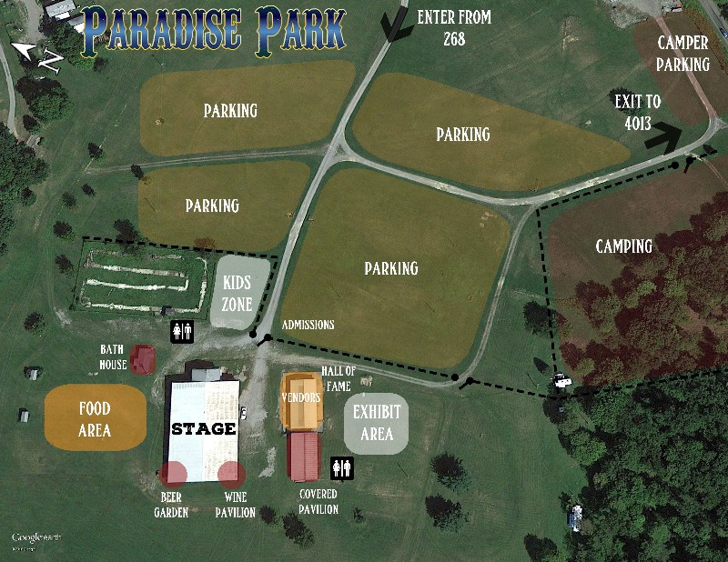 Park Map Paradise Park PA Park Map Paradise Park