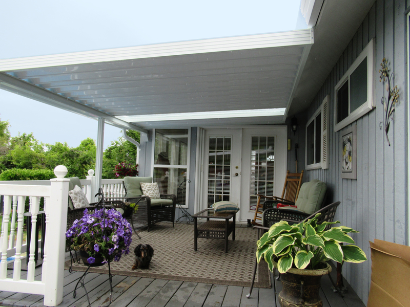 Paradise Patio Covers Vancouver Islands Solution to Wet Decks!