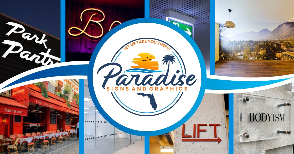 Titusville Sign Company Near Me Paradise Signs and Graphics