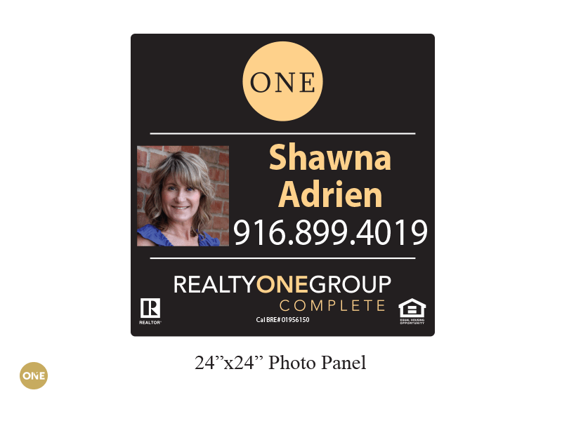 Realty One Group Complete 30 x 24, 24 x 24, 18 x 24, 23 Paradise Signs