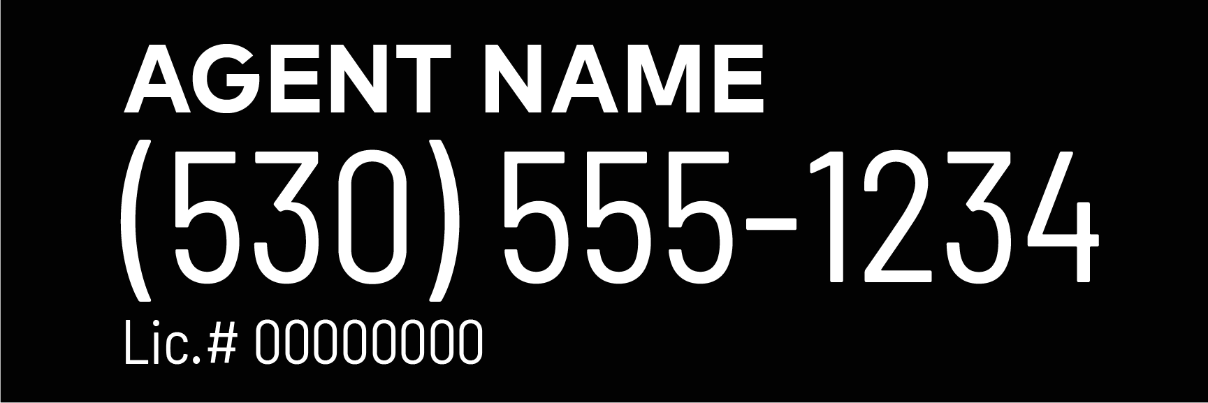 Century 21 8x24 Rider Template B Paradise Signs