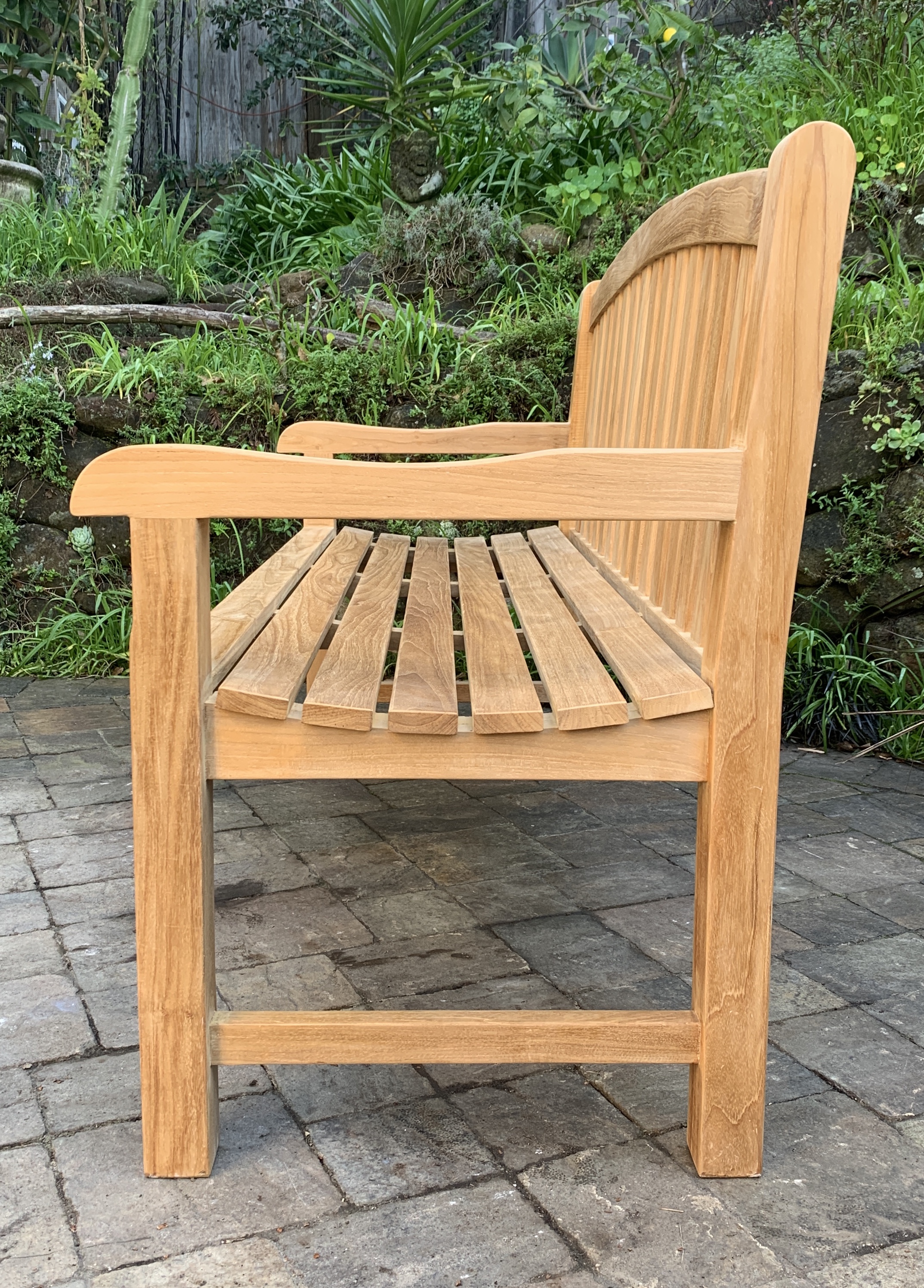 5' Curved Top Bench Paradise Teak