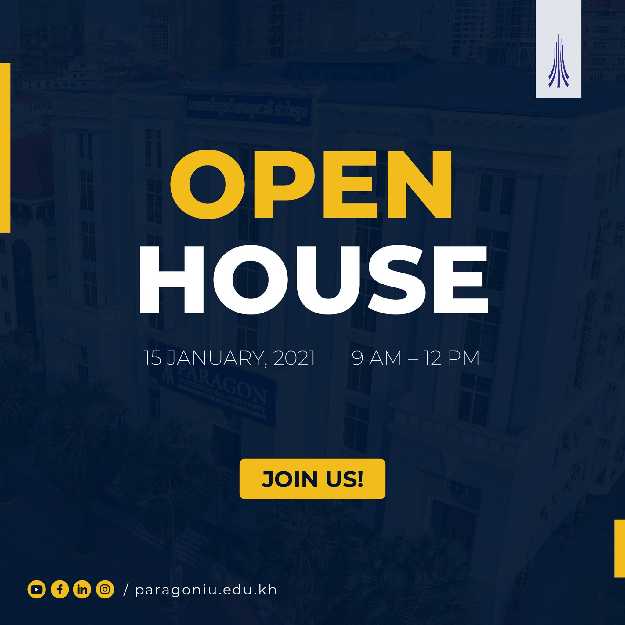 Open House 2021 Paragon International University