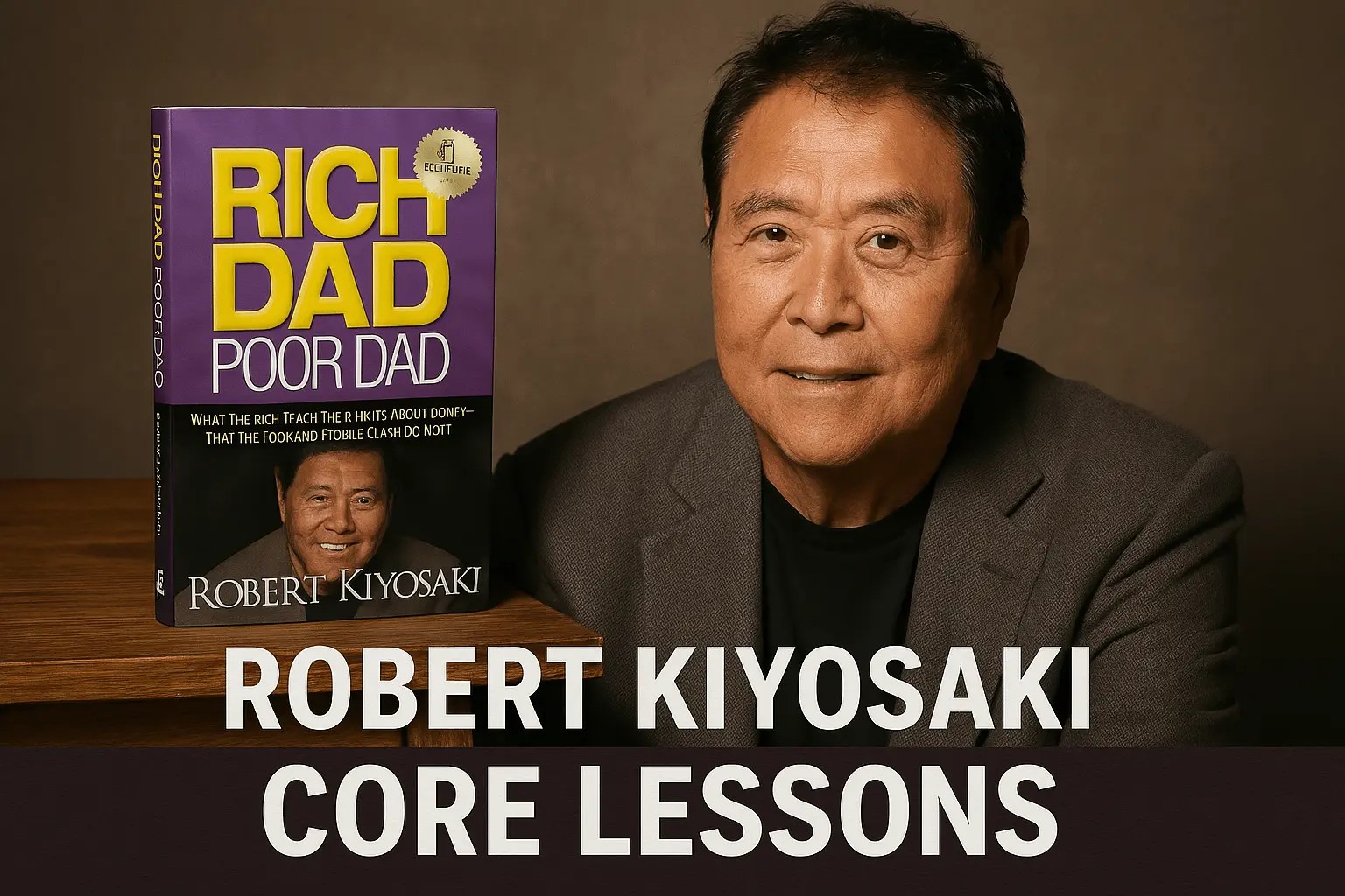 Robert Kiyosaki Rich Dad Poor Dad Core Lessons Paragraph Wizard