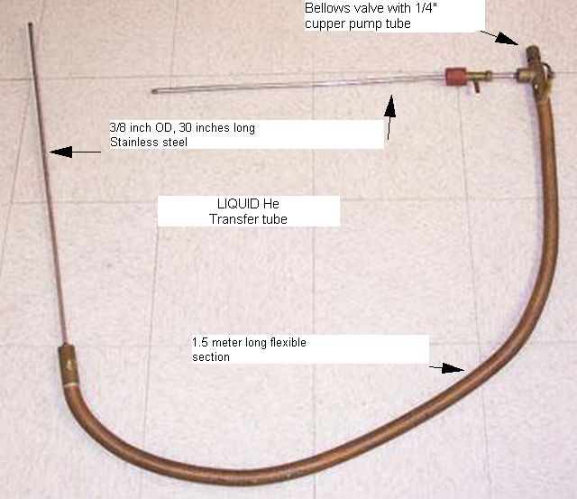 Liquid Helium Transfer Line