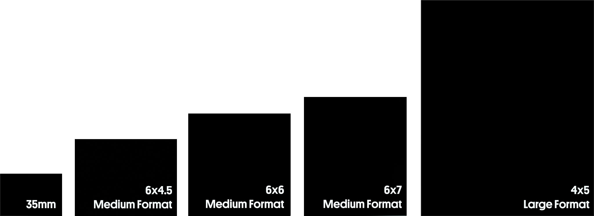 Guide To Film Formats 35mm, 120, Large Format Parallax Photographic