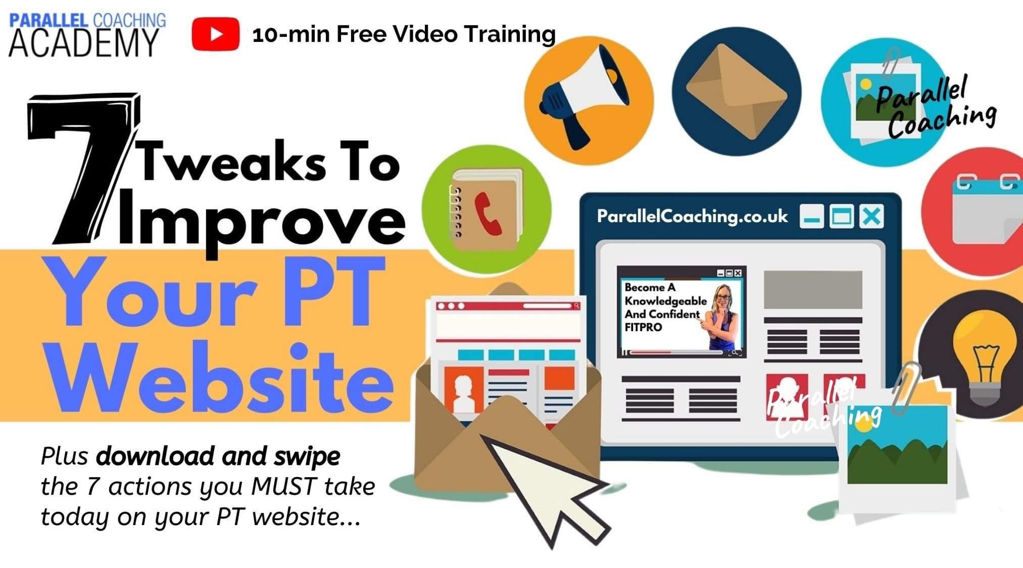 7 Tweaks To Improve Your PT Website