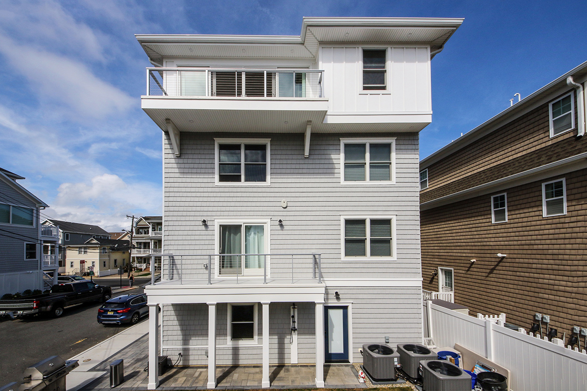 New Construction Beach Home in Long Branch NJ Parallel Architectural