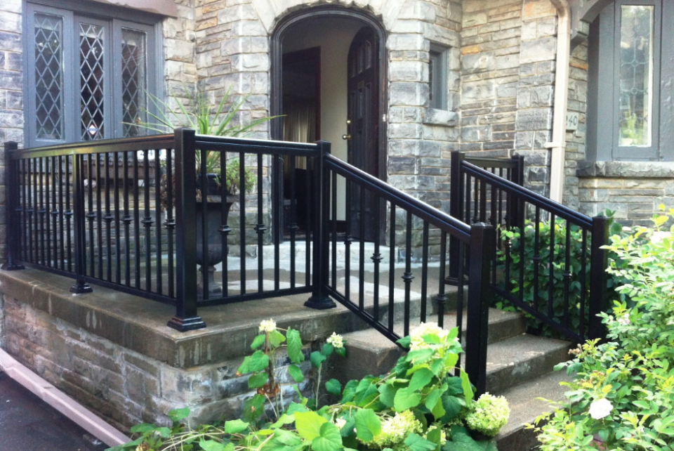 Aluminum Porch Railings Toronto Parallel Railings