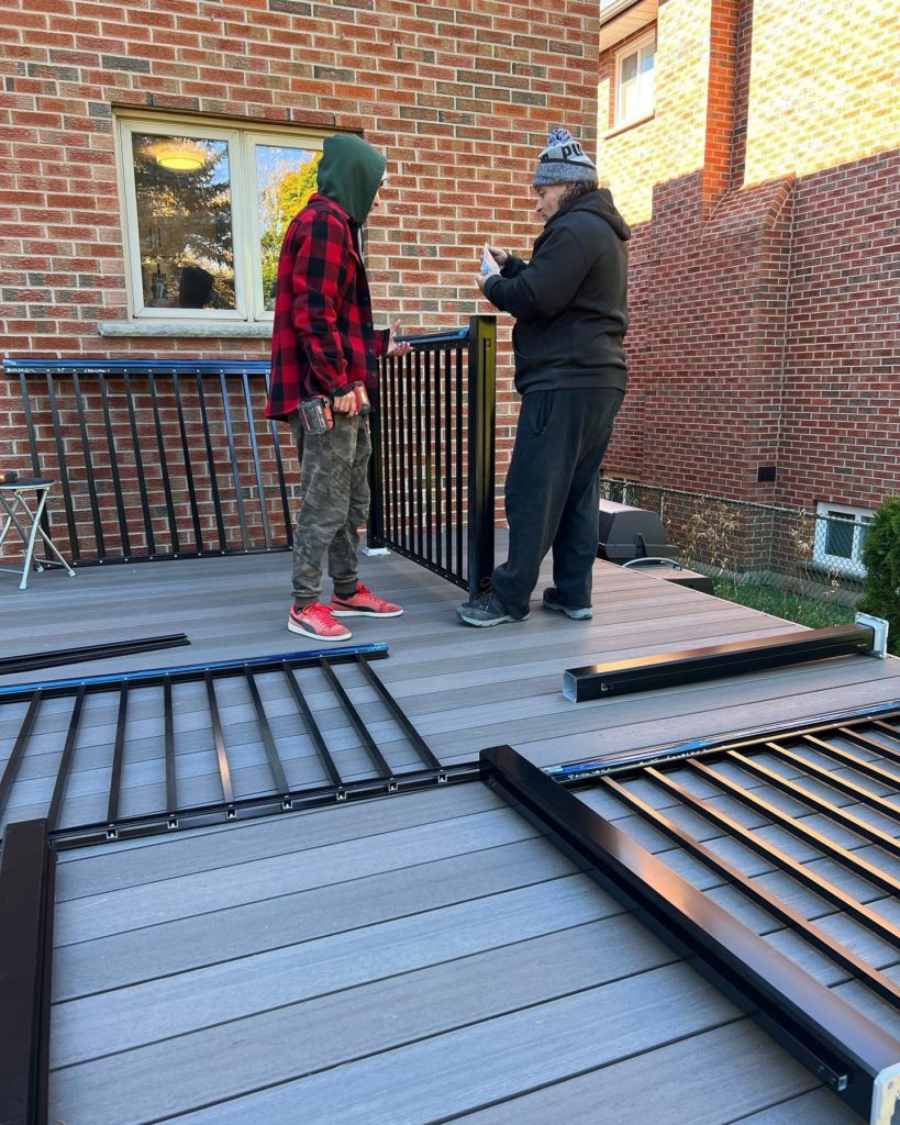 DIY vs. Professional Railing Installation Parallel Railings