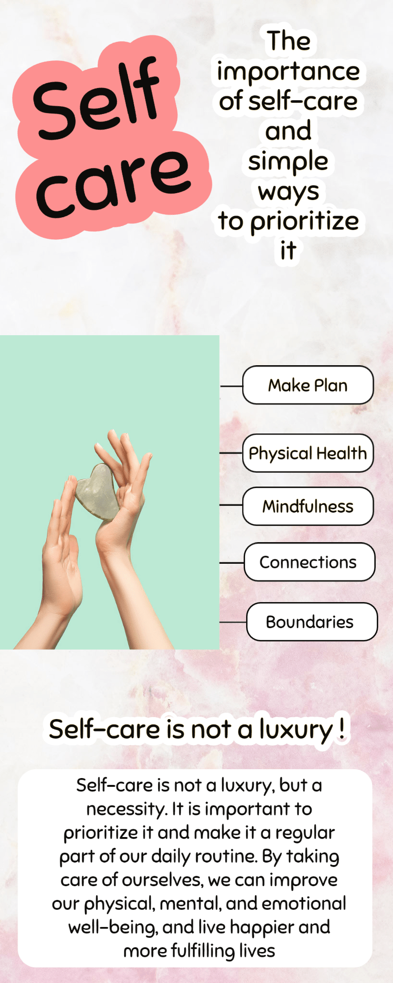 The importance of selfcare and simple ways to prioritize it Reflections