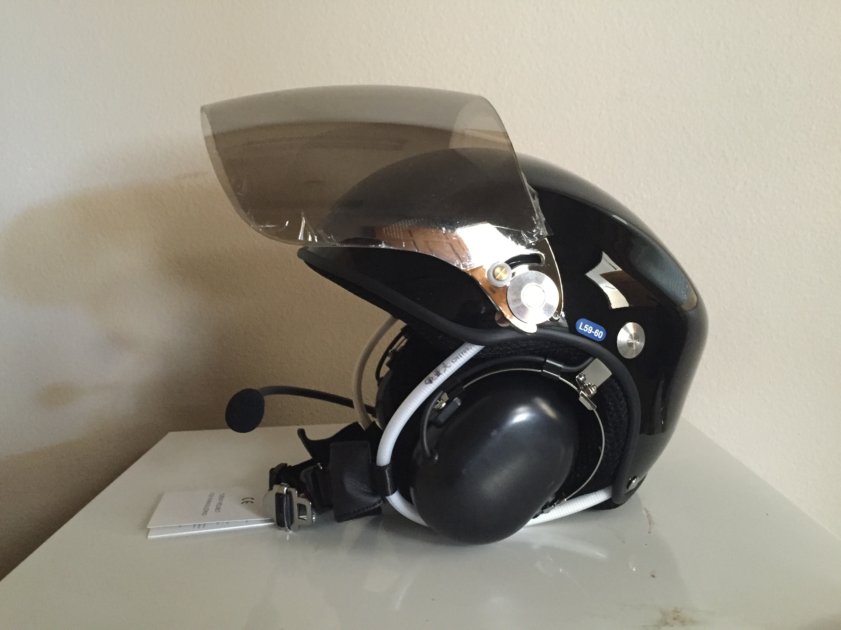 Bluetooth Powered Paragliding Helmet YPHH2000F Paramotor Central, LLC