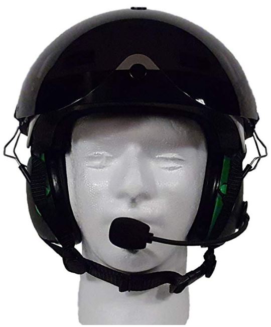 Helmet With Bluetooth communication and music Paramotor