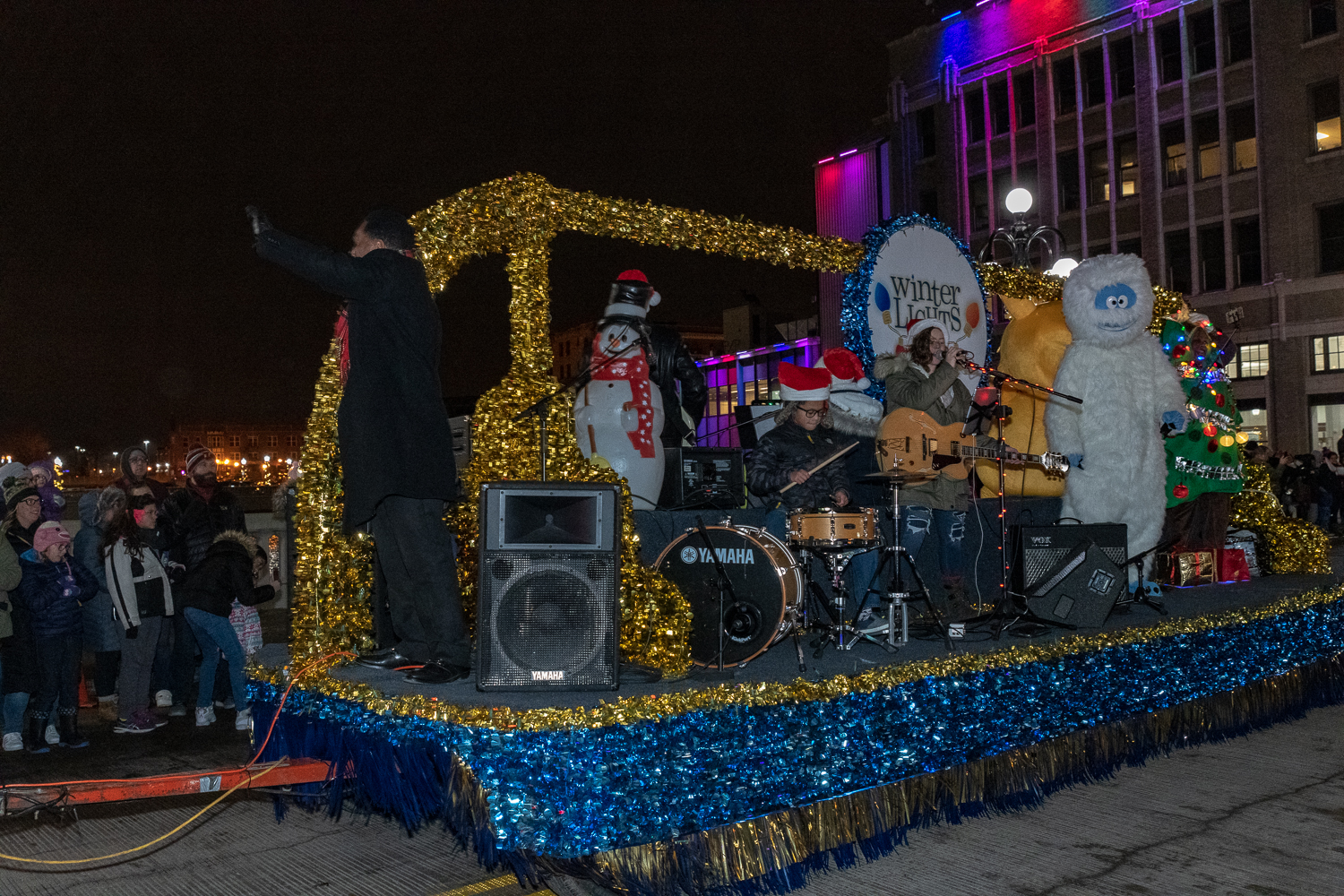 festival of lights parade 2023 route Aurora’s Winter Lights Parade 2019 Paramount Theatre