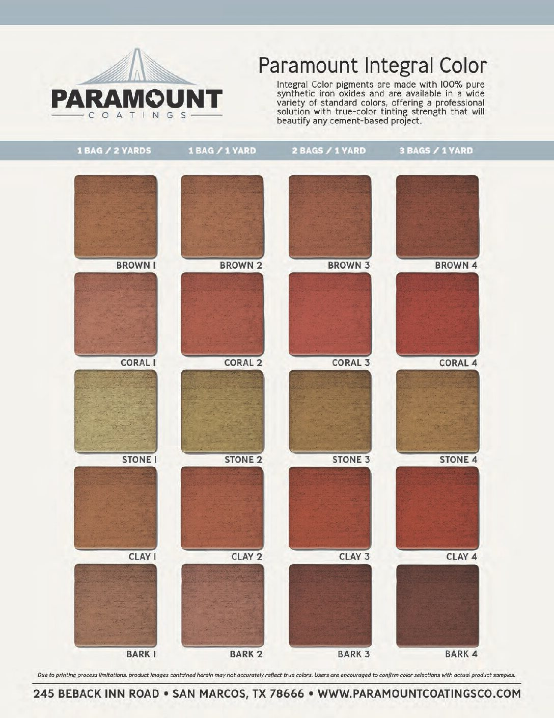 Masterseal Np2 Color Chart
