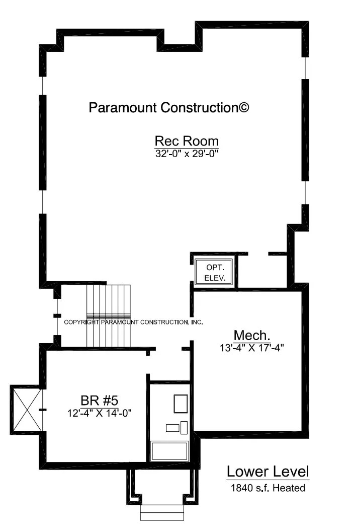 Pine Contemporary Model Home Paramount Construction