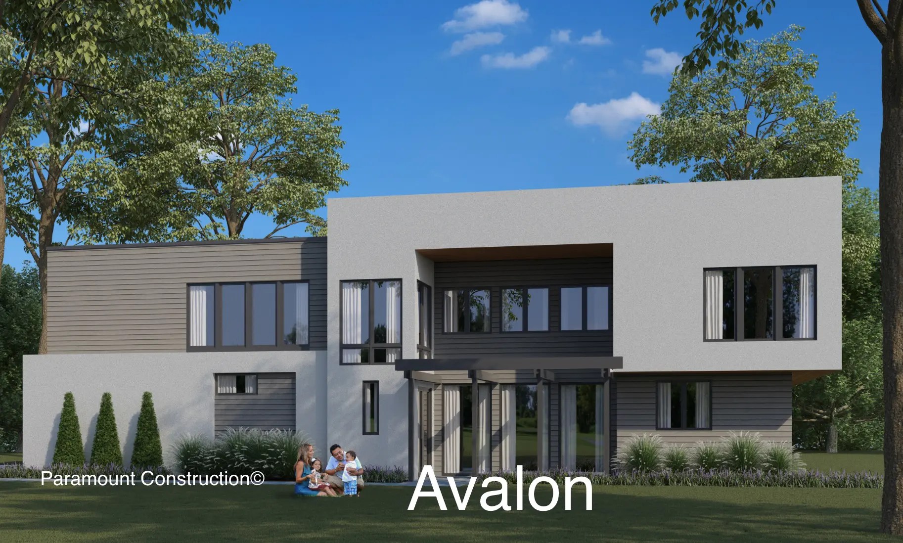 Avalon Contemporary New Home Paramount Construction