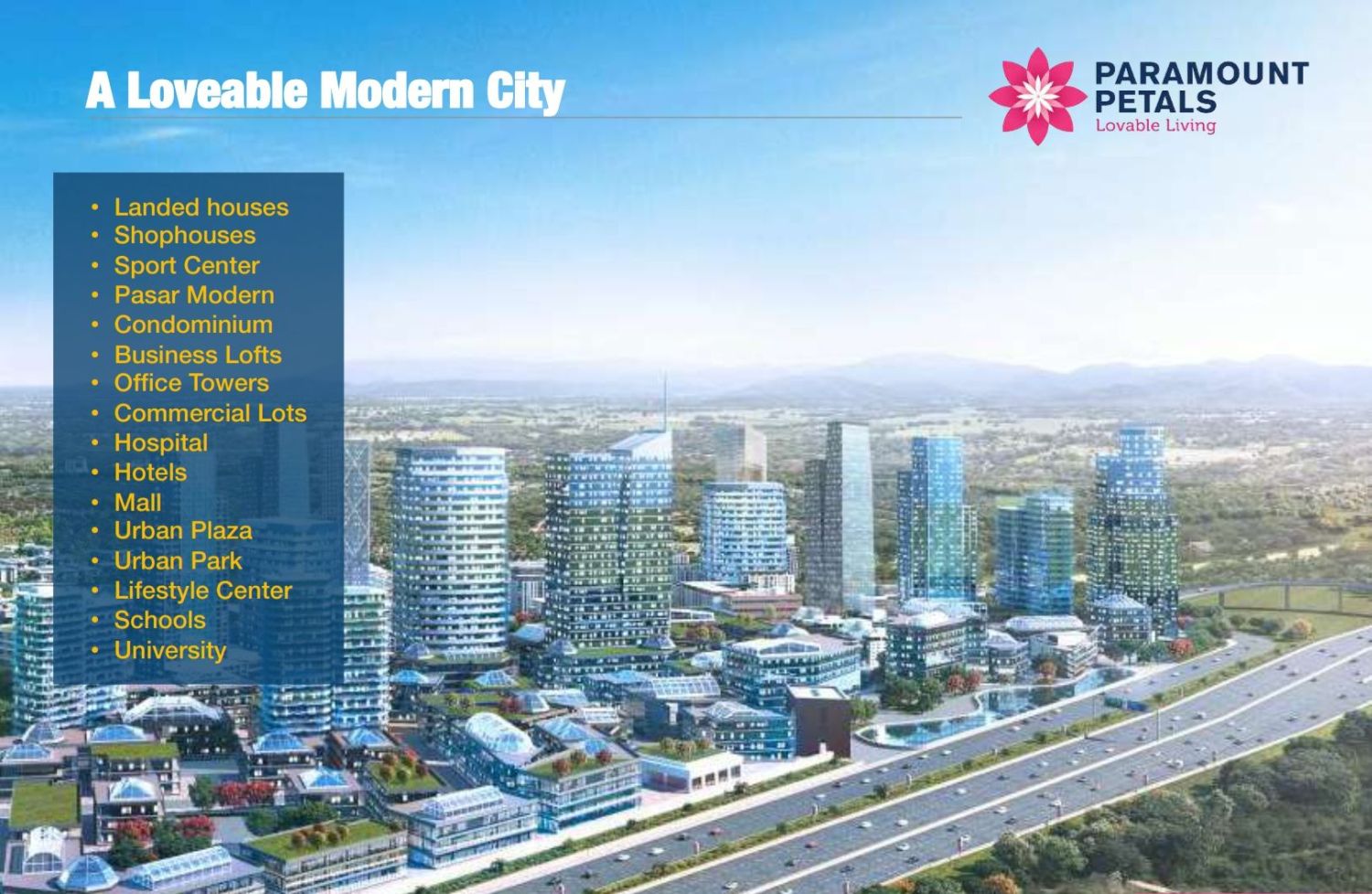 Paramount Petals Paramount Land Gading Serpong Tangerang