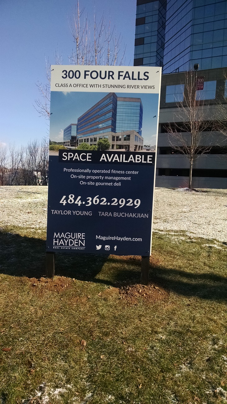Local Custom Graphic Real Estate Sign Conshohocken, PA Paramount