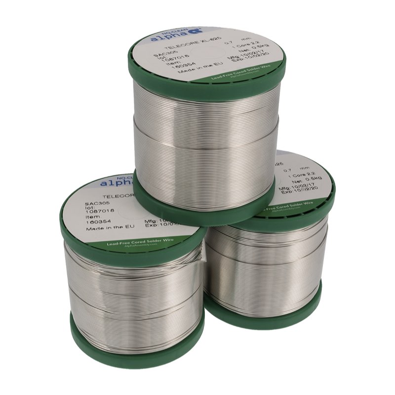 Alpha Telecore XL825 Lead Free Solder Wire Paramtronics