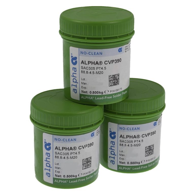 Alpha CVP390 Solder Paste Paramtronics