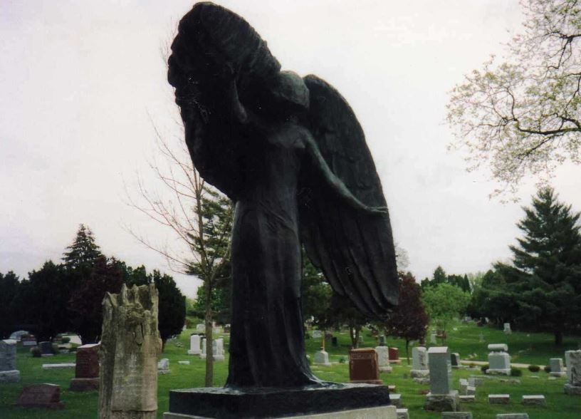 The Legend Of Black Angel of Oakland Cemetery Paranormal News