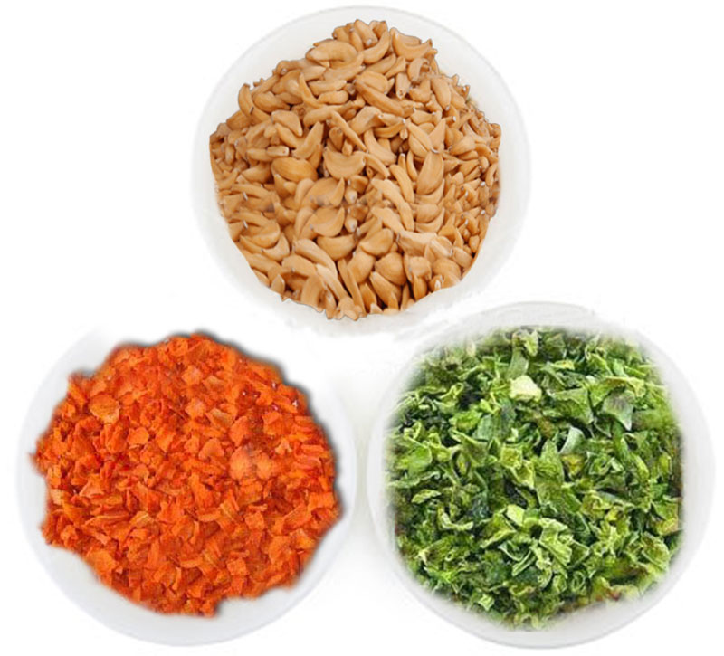 Dehydrated Vegetables