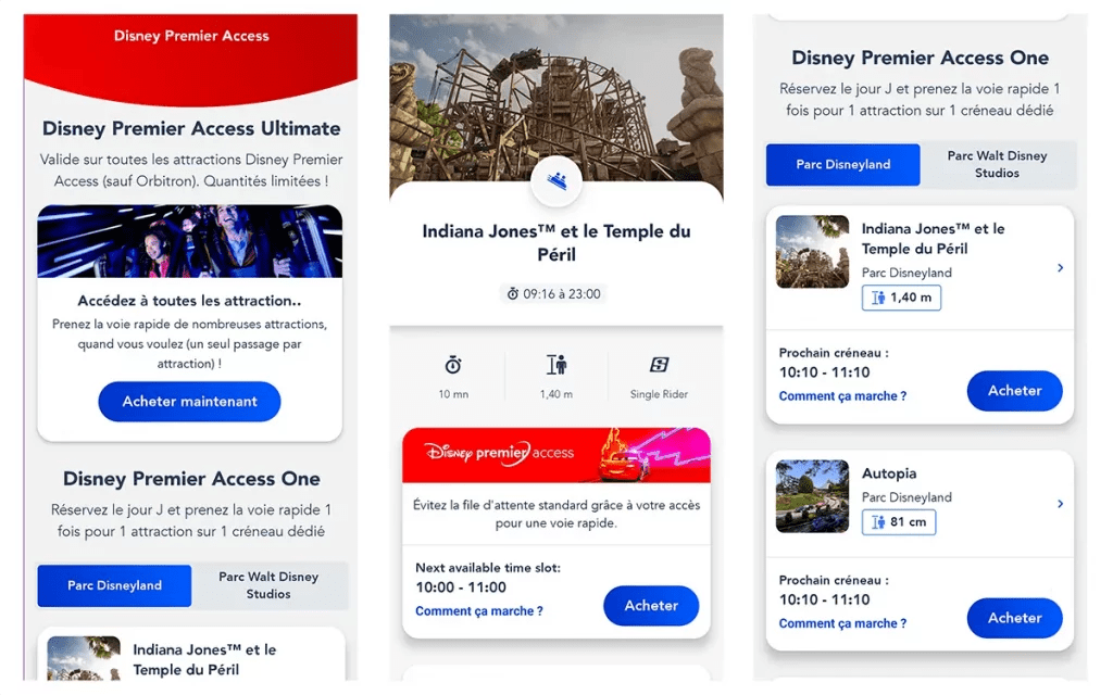 Le nouveau Disney Premier Access Ultimate est arrivé, et c’est une