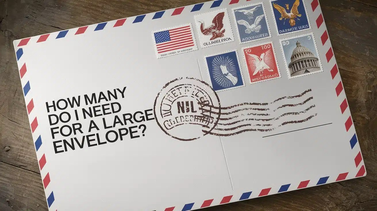 How Many Stamps Required For Large Envelope My Projects