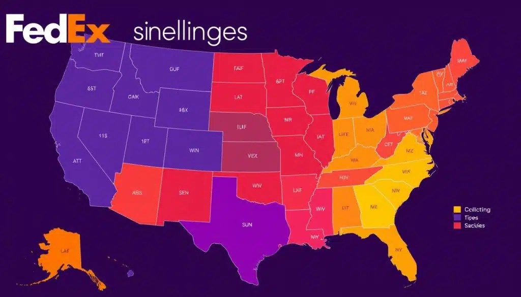 FedEx Shipping Map Times Plan Your Deliveries Accurately