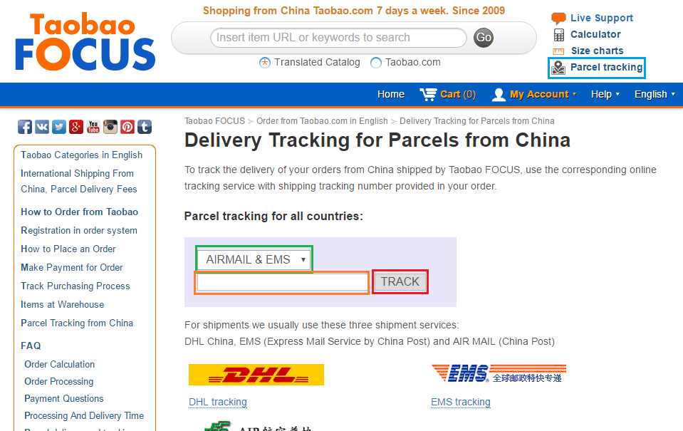 Parcel tracking Updates Parcel Up