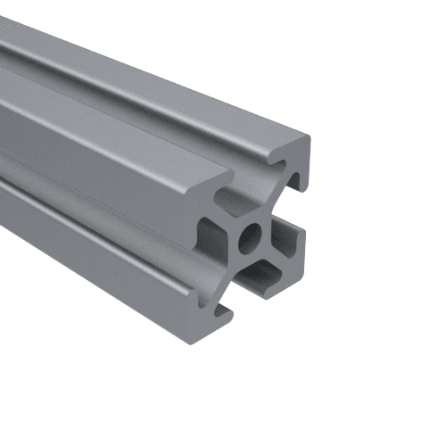 E1010S120 1" x 1" SMOOTH TSLOT ALUMINUM EXTRUSION(120" Length