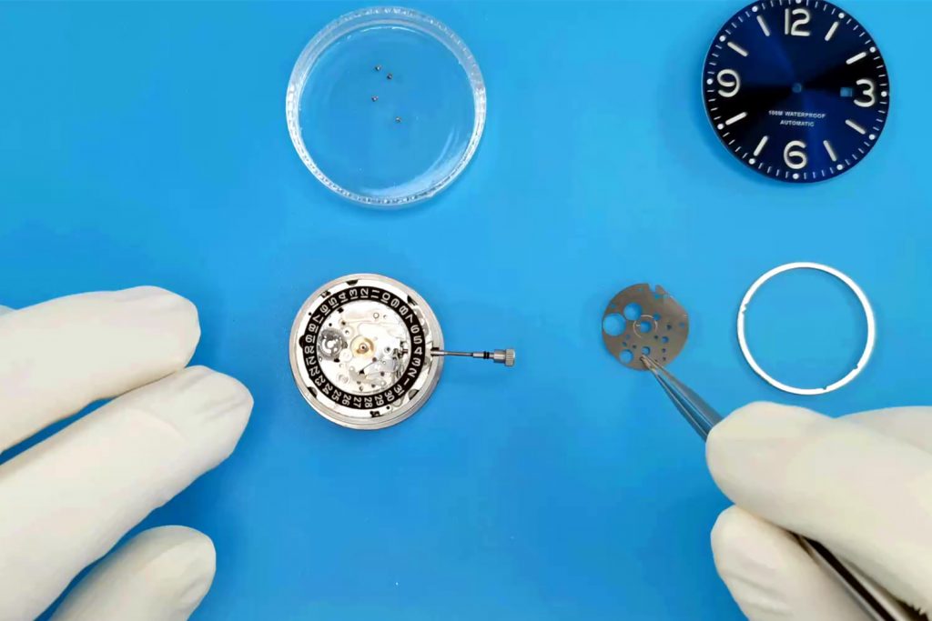 Replace Watch Movement Date Wheel Miyota 8215 Movement