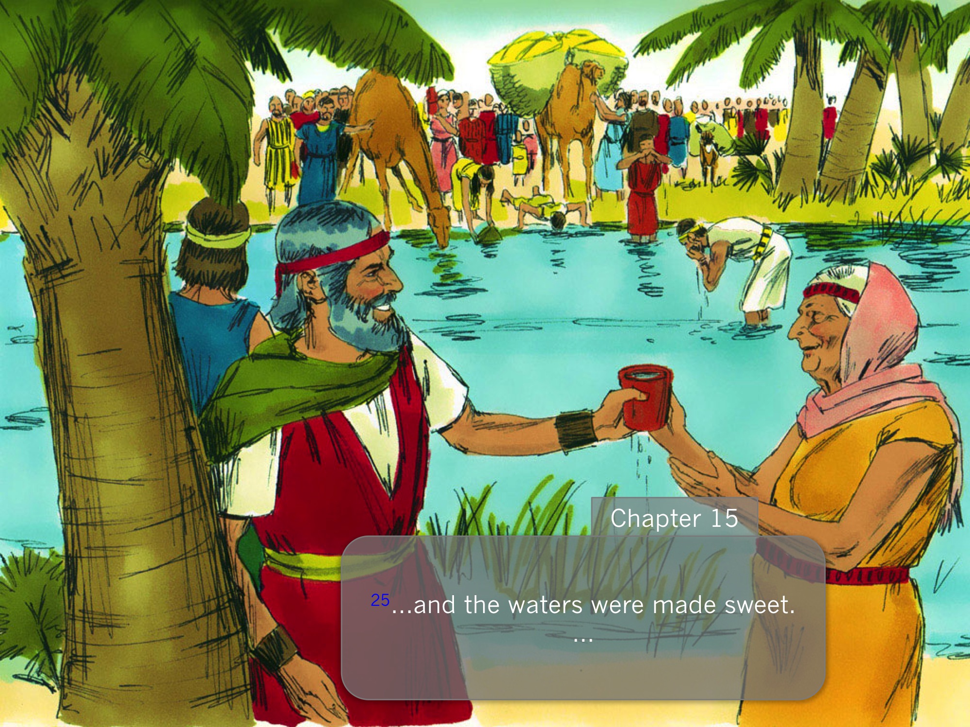 Bitter Water At Marah (Exodus 152227) PnC Bible Reading