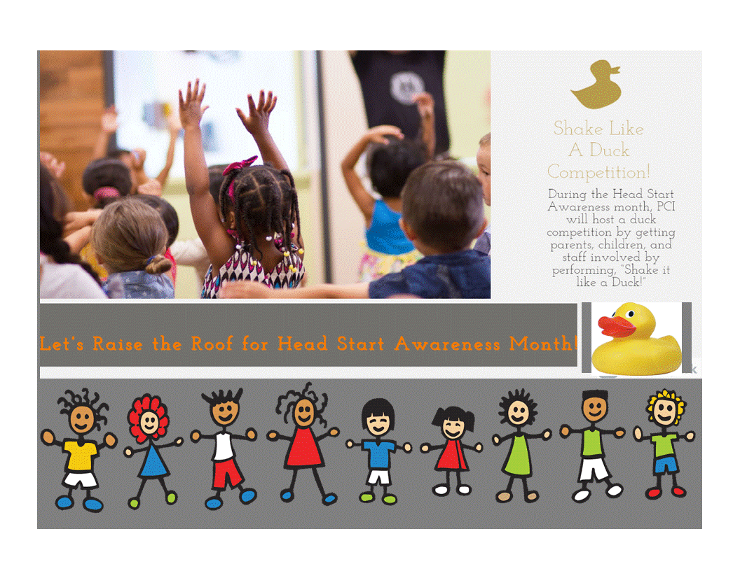 Shake It Like A Duck for Head Start Parent Child Inc.