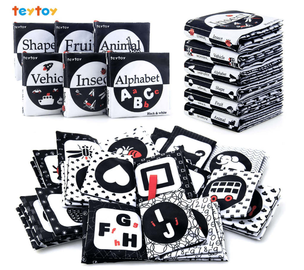 Black and White Baby Books 13 Best Books to Read to Baby in the First