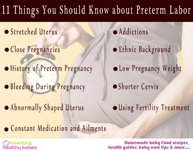 11 Things You Should Know about Preterm Labor