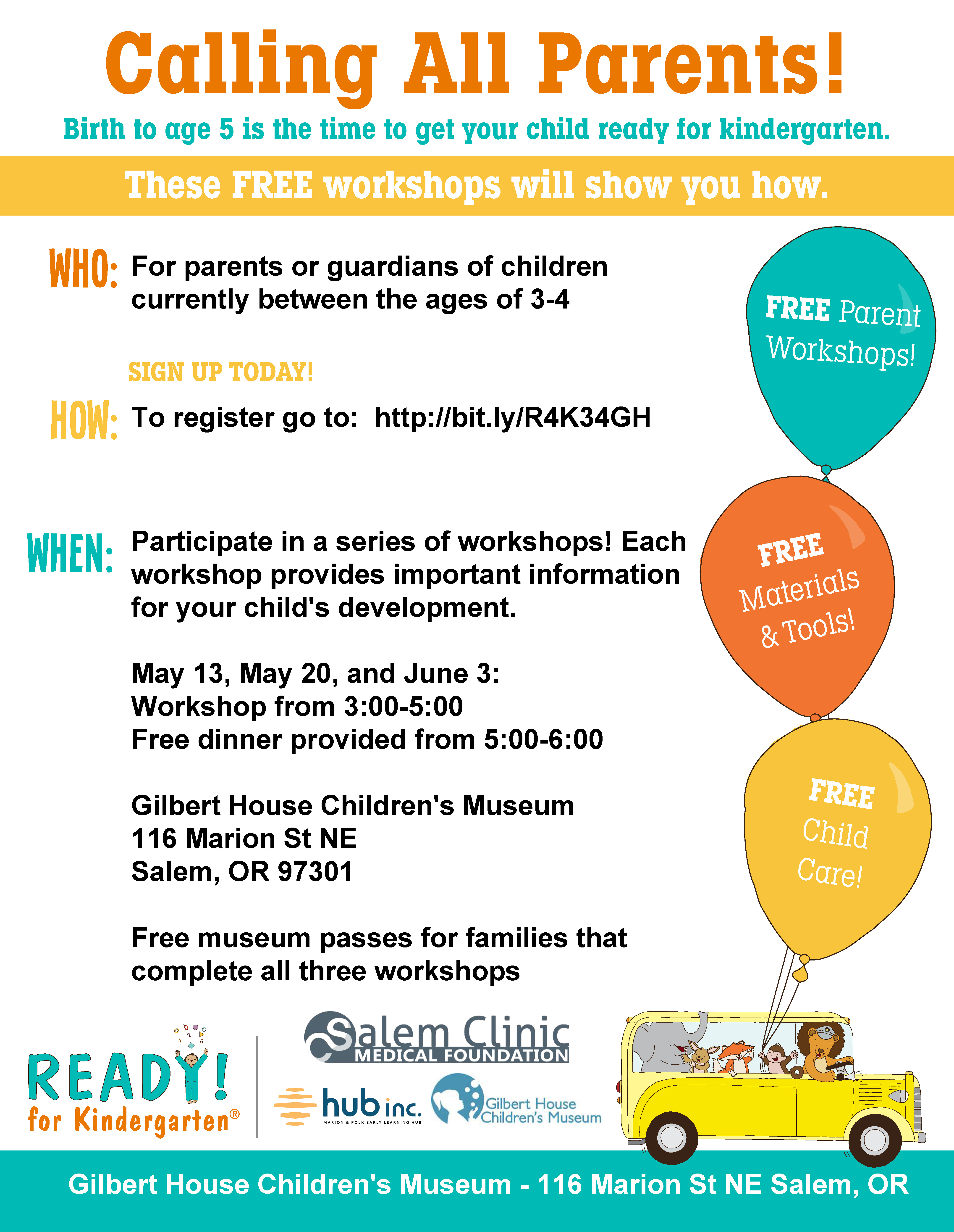 Ready! for Kindergarten 23 series Marion & Polk Early Learning Hub