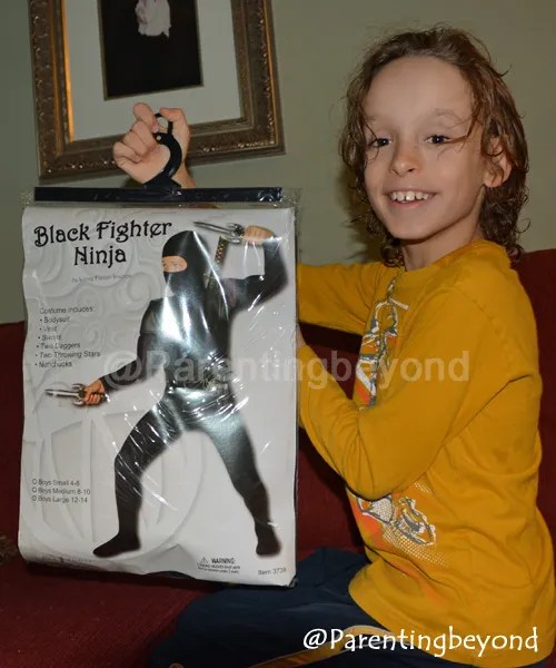 My 9 Year Old Picked Out His Own Halloween Costume For The First Time