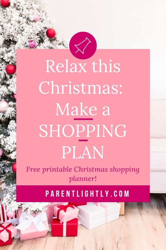 The Christmas Shopping Plan That Saved Christmas Parent