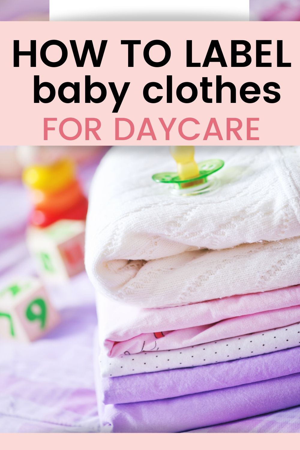 Labeling Items for Daycare Made Easy Parent Lightly