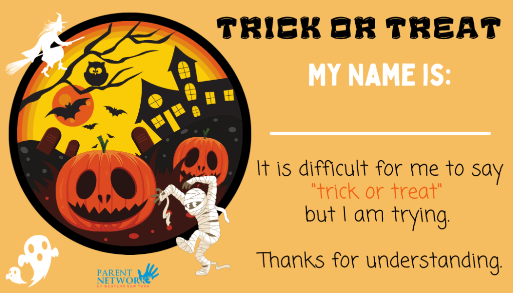 FREE Downloadable and Printable Halloween Name Tags For Children With