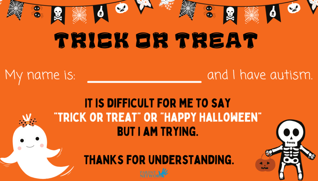 FREE Downloadable and Printable Halloween Name Tags For Children With