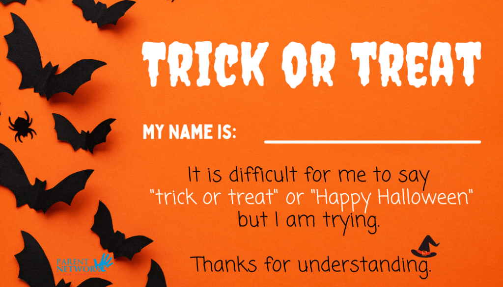 FREE Downloadable and Printable Halloween Name Tags For Children With