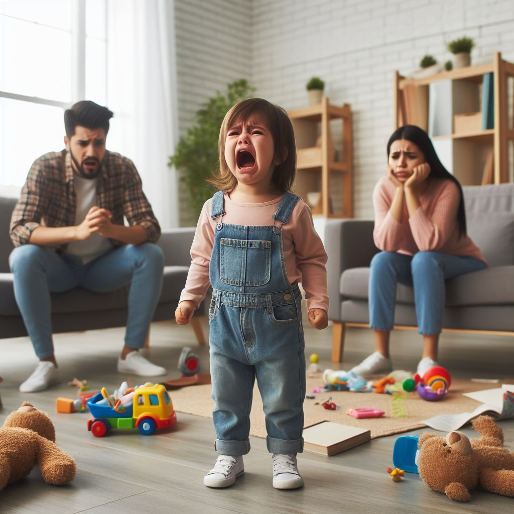 Does your toddler throw tantrums like this Parentood