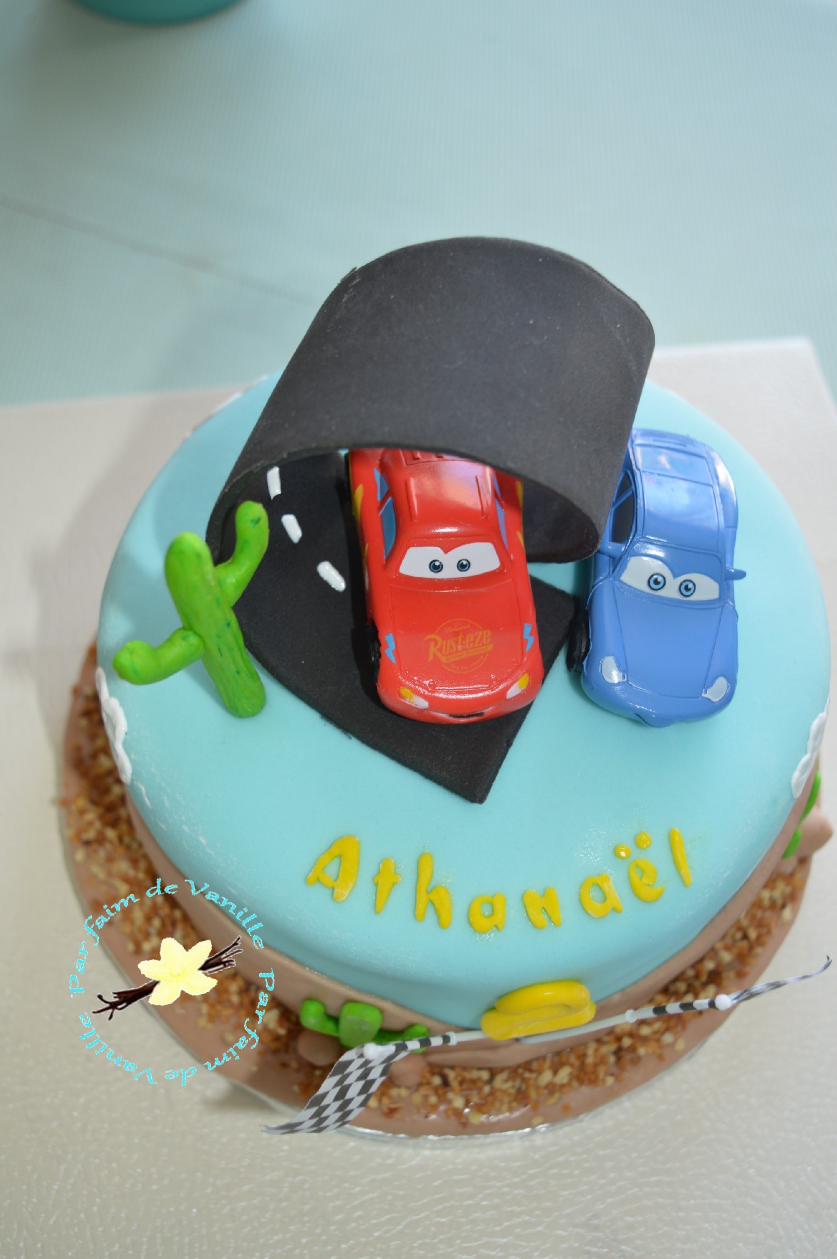 gateau cars sans pate a sucre