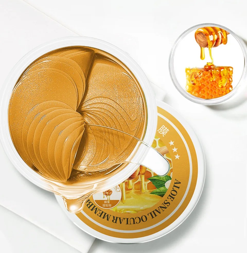 Патчи для глаз Sersan Love Aloe Snail Olular Membrane Eye Mask 60 шт.