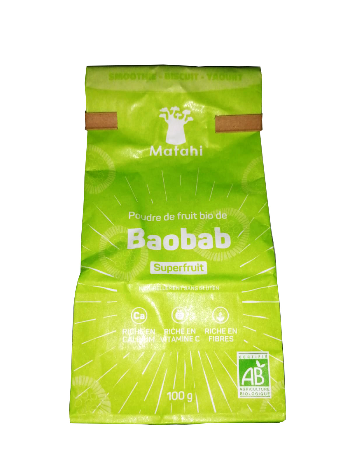 Poudre baobab bio 100g Paris Store