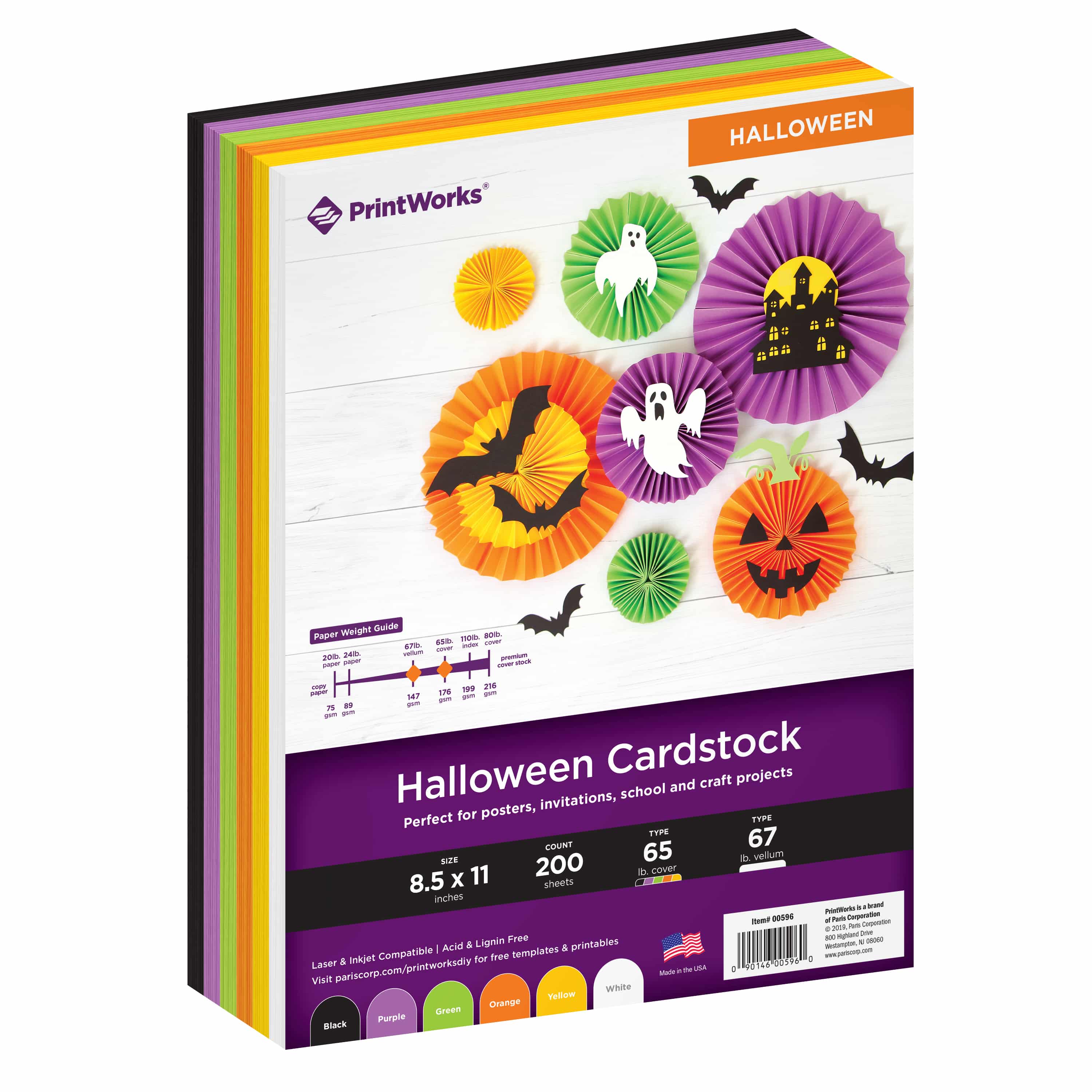 Halloween Cardstock by PrintWorks Paris Corporation
